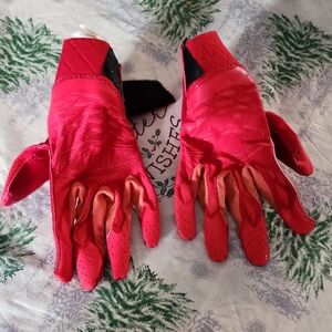 Red and Black Gloves